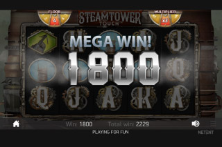 Tour de Vapeur Tactile Mega Win