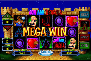 Ooh Ahh Dracula Mobile Slot Mega Win