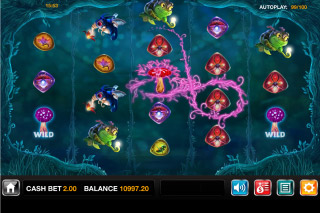 Capture d'écran de la Machine à Sous Mobile Champignons Magiques