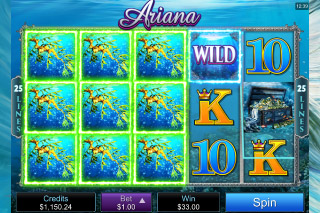 Ariana Mobile Slot Symboles Empilés