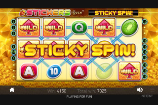 Autocollants Touch Slot Sticky Wilds