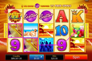 Éparpillements Gratuits de Party Island