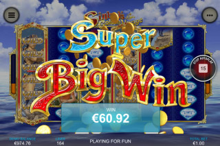 Machine à Sous Mobile Sinbads Golden Voyage Grande Victoire