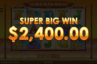 Machine à Sous Mobile Bikini Party Super Big Win