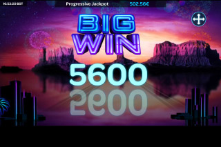 Machine à Sous Mobile Neon Reels Big Win