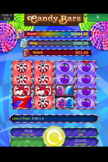 Barres Chocolatées Jackpots de Machines à Sous Mobiles