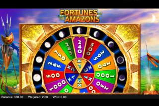 Fortunes des Amazones Mobile Fente Roue de la Fortune