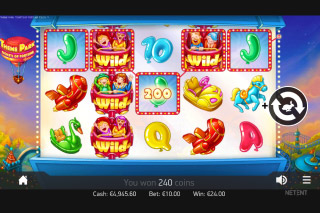 Rouleaux de Machines à Sous Mobiles de Parc à Thème