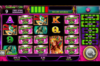 Tours Gratuits De La Machine à Sous Mobile Dancing In Rio