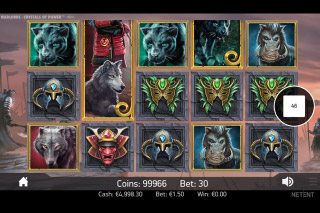 Rouleaux De Machines à Sous Mobiles Warlords Crystals Of Power