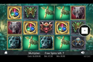 Cristaux De Puissance De Seigneurs De Guerre Superposition De Wilds De Fente Mobile