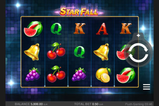 Jeu Gratuit de Machine à Sous Mobile Star Fall