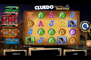 Jeu de Machine à Sous Mobile Cluedo