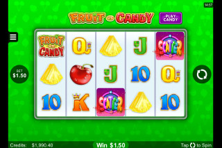 Jeu de Fruits à Sous Mobile Fruit vs Candy