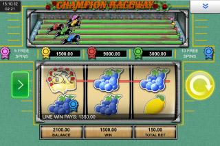 Jeu de Machine à Sous Mobile Champion Raceway