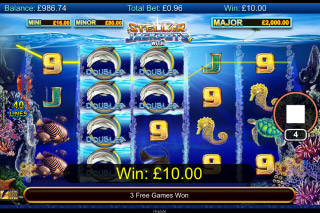 Machine à Sous Mobile Dolphin Gold Stellar Jackpots