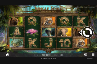Jeu de Machine à Sous Mobile Jungle Spirit