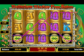 Rainbow Riches Free Spins Machine à Sous Mobile Big Win