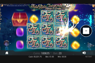 Légendes de Conte de Fées Hansel & Gretel Bonus de Fée de la Machine à Sous Mobile