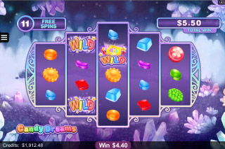 Machine à Sous Mobile Candy Dreams Tours Gratuits