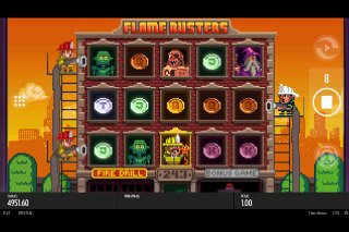 Jeu Bonus de Machine à Sous Mobile Flame Busters