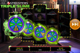 Ghostbusters Triple Slime Fente Mobile Slimer Bonus