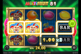 Machine à Sous Mobile Multifruit 81 Wild Win