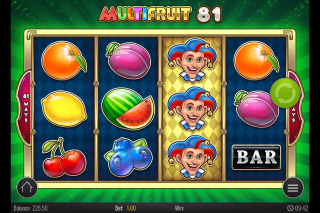 Multifruit 81 Machine à Sous Mobile Wild Reel Win