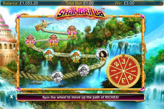 Bonus de Piste de Machine à Sous Mobile Shangri La