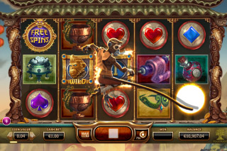 La Légende du Singe d'Or Bonus de Machine à Sous Mobile