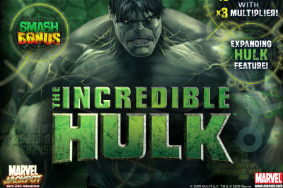 L'Incroyable Logo de la Machine à Sous Mobile Hulk