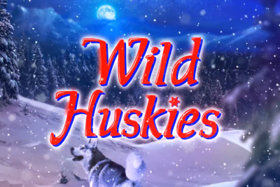 Logo de la Machine à Sous Mobile Wild Huskies