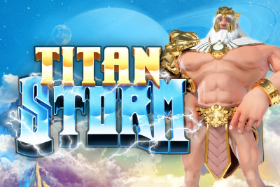 Logo de la Machine à Sous Mobile Titan Storm