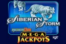 Logo de la Machine à Sous Mobile MegaJackpots Siberian Storm