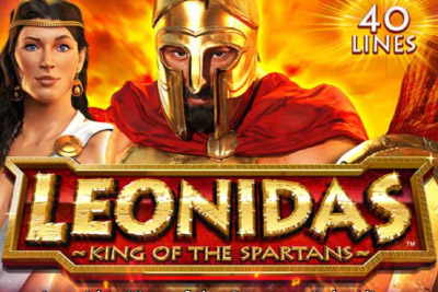 Logo De La Machine À Sous Mobile Leonidas King Of Spartans