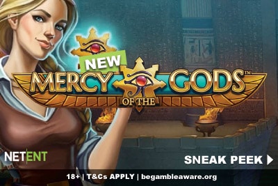 La nouvelle Machine à Sous Mobile NetEnt Mercy of The Gods Arrive Bientôt