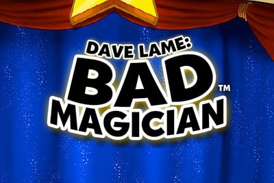 Logo de la machine à sous Dave Lame Bad Magician