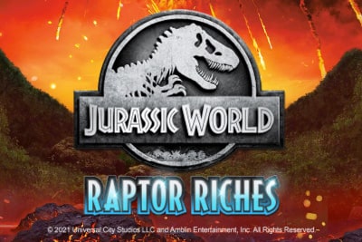 Logo de la Machine à Sous Jurassic World Raptor Riches