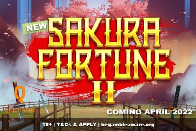 Nouveau Jeu de Machine à Sous Mobile Quickspin Sakura Fortune 2