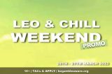 Leo & Chill Tours Gratuits Week-end Promo