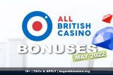 Tous les Bonus de Casino Britanniques-Royaume-Uni Uniquement-Mai 2022